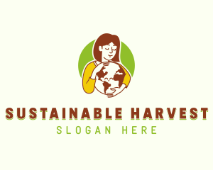 Woman Sustainable Earth   logo