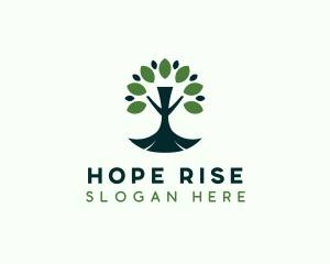 Eco Park Tree logo
