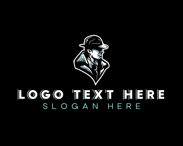 Mobster logo example 3