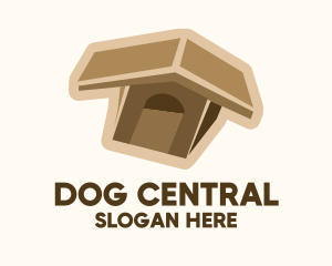 Brown Dog House  logo design