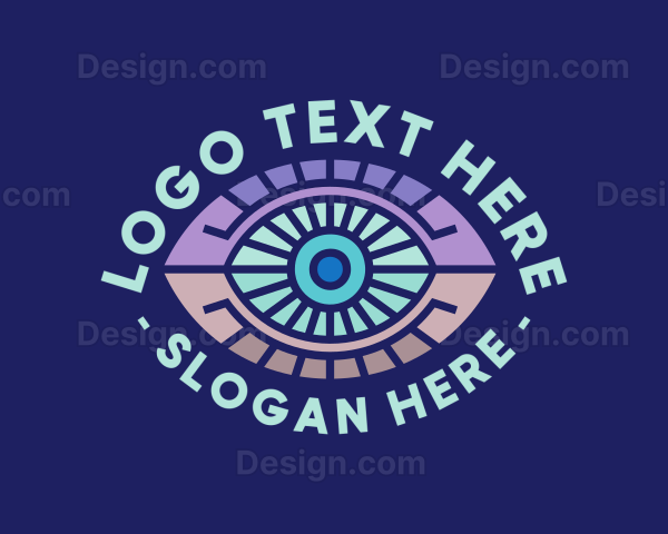 Tech Cyber Eye Logo