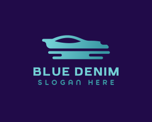 Professional Blue Car logo design