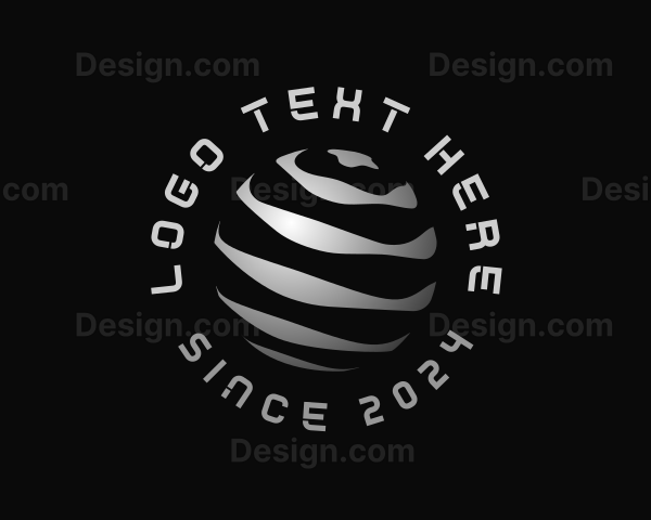 Metallic Globe Company Sphere Logo