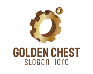 Golden Cog Repair logo design