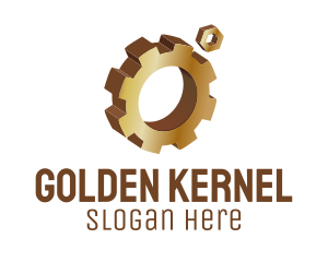 Golden Cog Repair logo design