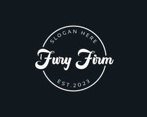 Retro Luxury Firm logo design