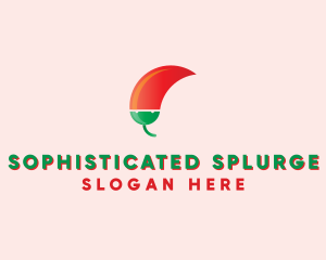 Spicy Chili Pepper logo design