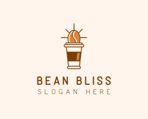 Breakfast Coffee Bean Cafe logo design