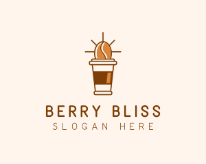 Breakfast Coffee Bean Cafe logo design