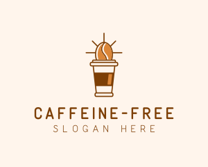 Breakfast Coffee Bean Cafe logo design