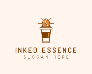 Breakfast Coffee Bean Cafe logo design