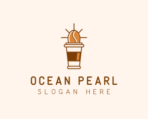 Breakfast Coffee Bean Cafe logo design