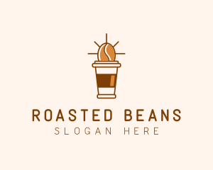 Breakfast Coffee Bean Cafe logo design