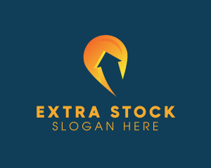 Stocks Arrow Business  logo design