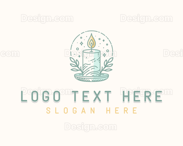 Scented Candlelight Candle Logo