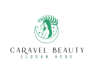 Natural Woman Beauty logo design