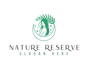 Natural Woman Beauty logo design