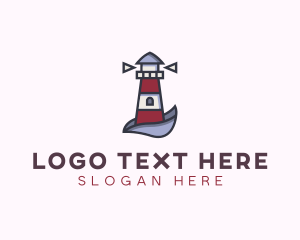 Tower Lighthouse Coastal logo