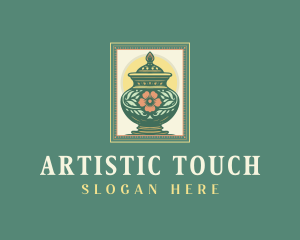 Frame Floral Pottery logo