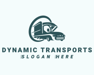 Cargo Delivery Trucking logo design