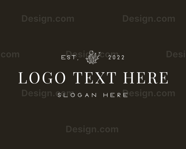 Luxury Brand Boutique Logo