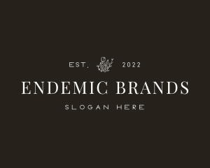 Luxury Brand Boutique logo design