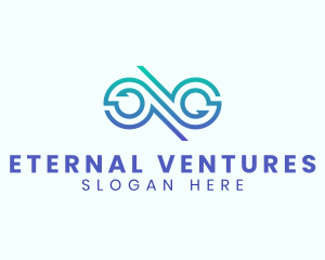 Infinity Accounting Loop logo design