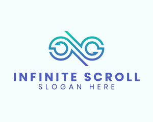 Infinity Accounting Loop logo design