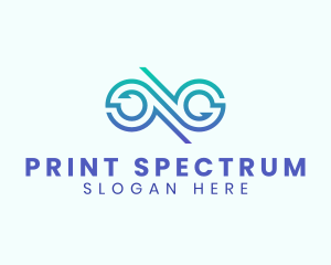 Infinity Accounting Loop logo design