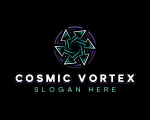 Arrow Vortex Consulting logo design