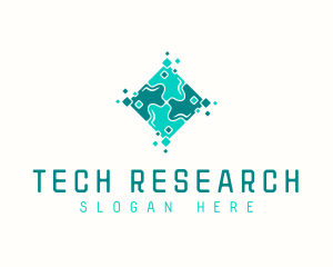 Tech Puzzle Pixel Technology logo
