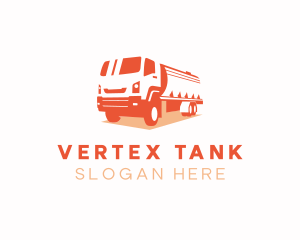 Oil Tank Truck Vehicle logo
