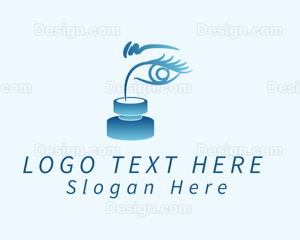 Blue Eye Quill Ink Logo