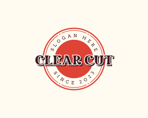 Retro Shop Business logo design