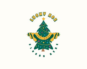 Christmas Holiday Decoration Logo