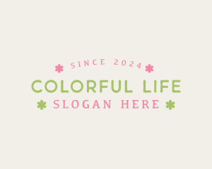 Colorful Playful Company logo design