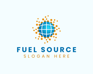 Global Solar Panel Energy logo design