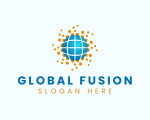 Global Solar Panel Energy logo design