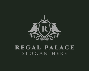 Regal Owl Crest logo design