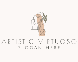 Beauty Hair Salon logo design