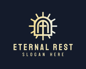 Catholic Church Altar logo design