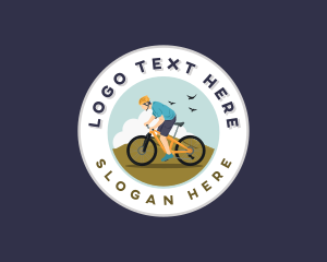 Sports Bike Cyclist logo