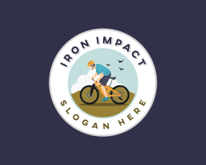 Sports Bike Cyclist logo