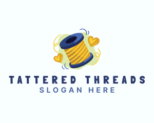 Thread Sewing Tailor logo design