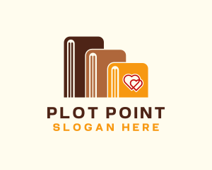 Book Heart Library logo