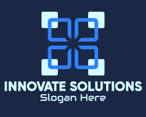 Blue Digital Tech Logo