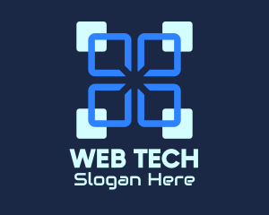 Blue Digital Tech logo design