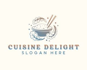 Culinary Rice Bowl logo design