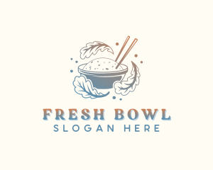 Culinary Rice Bowl logo design