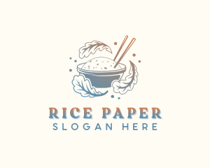 Culinary Rice Bowl logo design